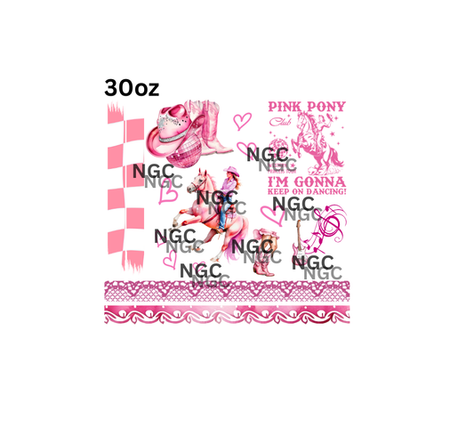 30oz pink pony club