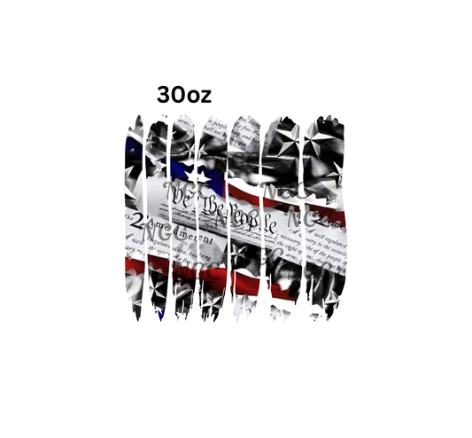 30oz we the people band sheet paint strokes