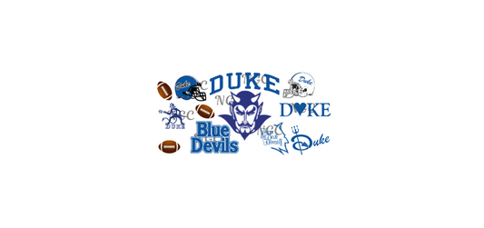 16oz duke blue devils football