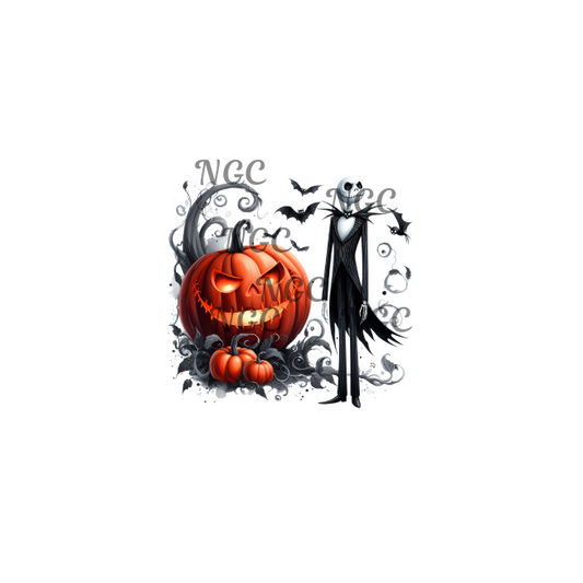 decal jack skellington3 halloween
