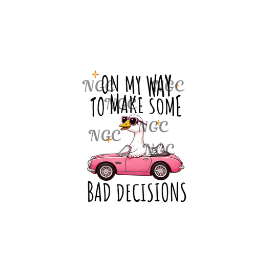 decal on my way
