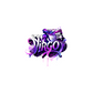 decal purple airbrush zodiac virgo