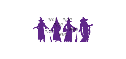 16oz witches deep purple halloween