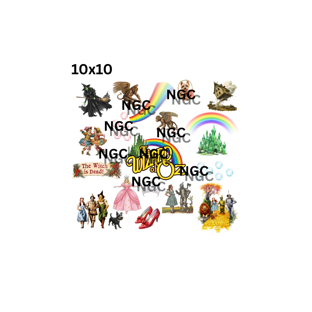 10x10 wizard of Oz
