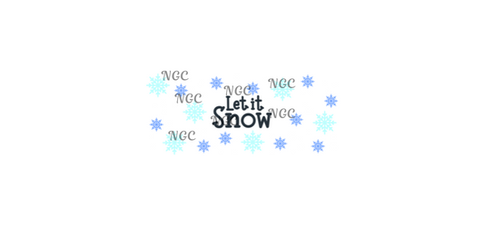 16oz wrap let it snow