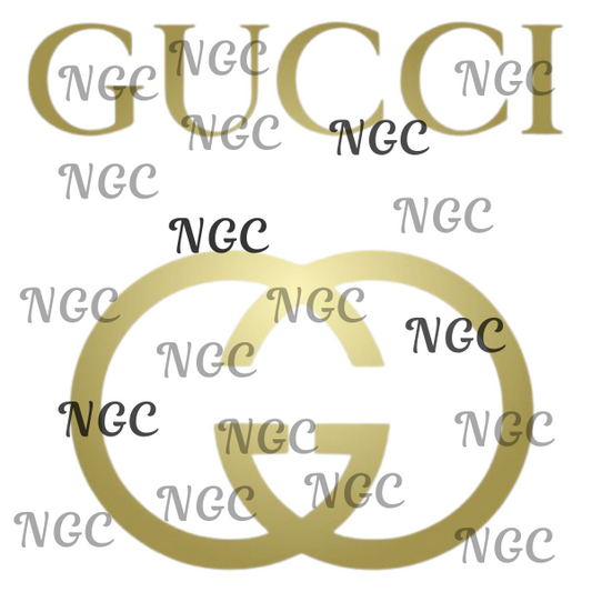 single decal Gucci