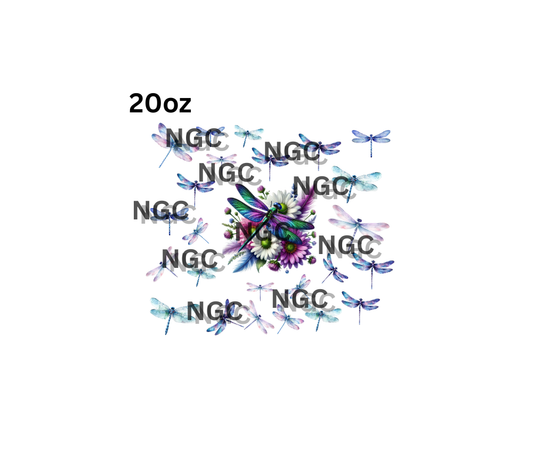 20oz dragonflies