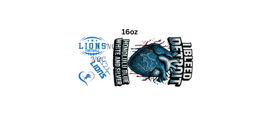 16oz i bleed lions