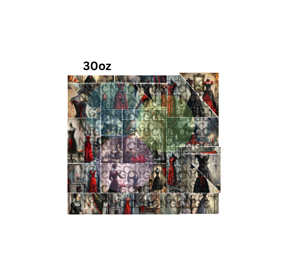 30oz gothic sewing patchwork pre cut