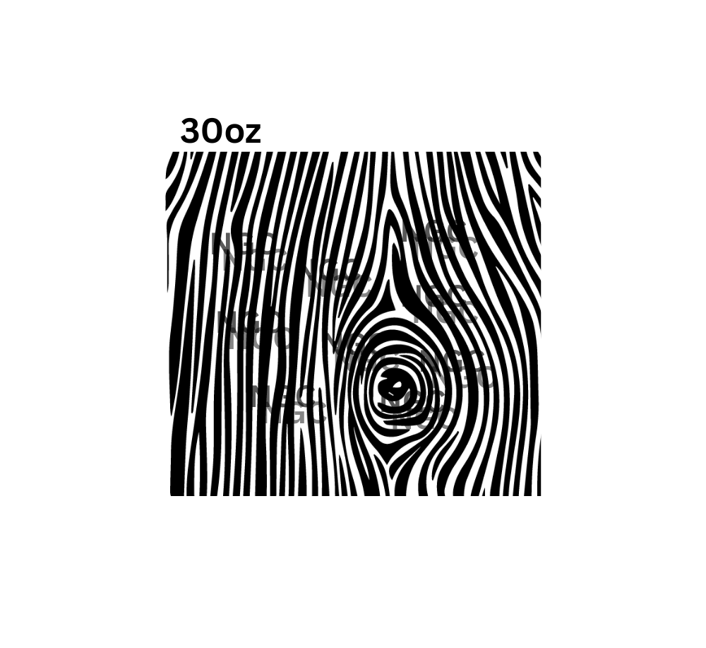 30oz tree bark outline2