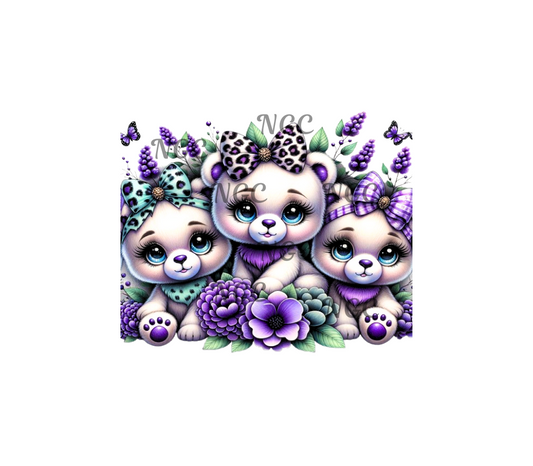 20oz wrap baby bears