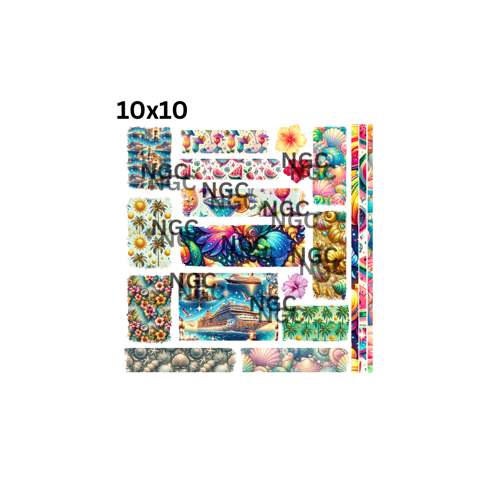 10x10 beachy