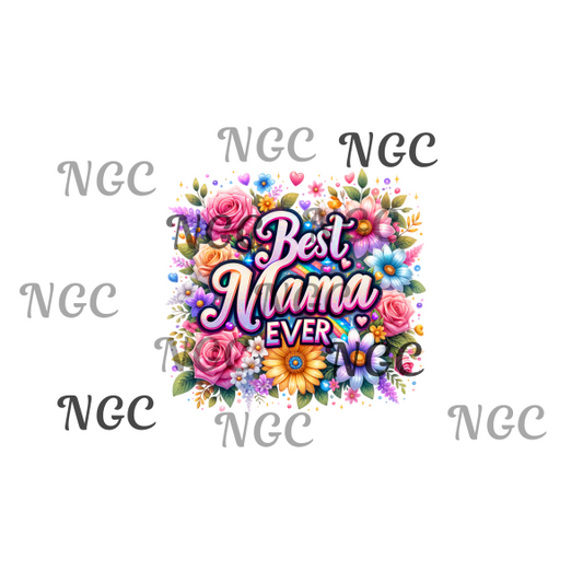 single decal best mama ever