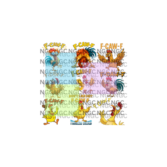 10x10 f caw f chickens