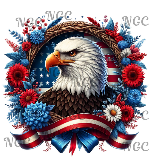single decal american eagle1