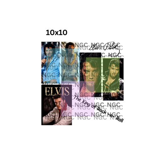10x10 elvis presley