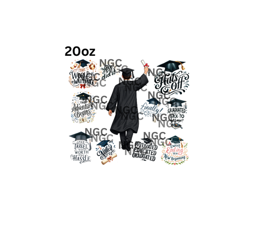 20oz male graduate