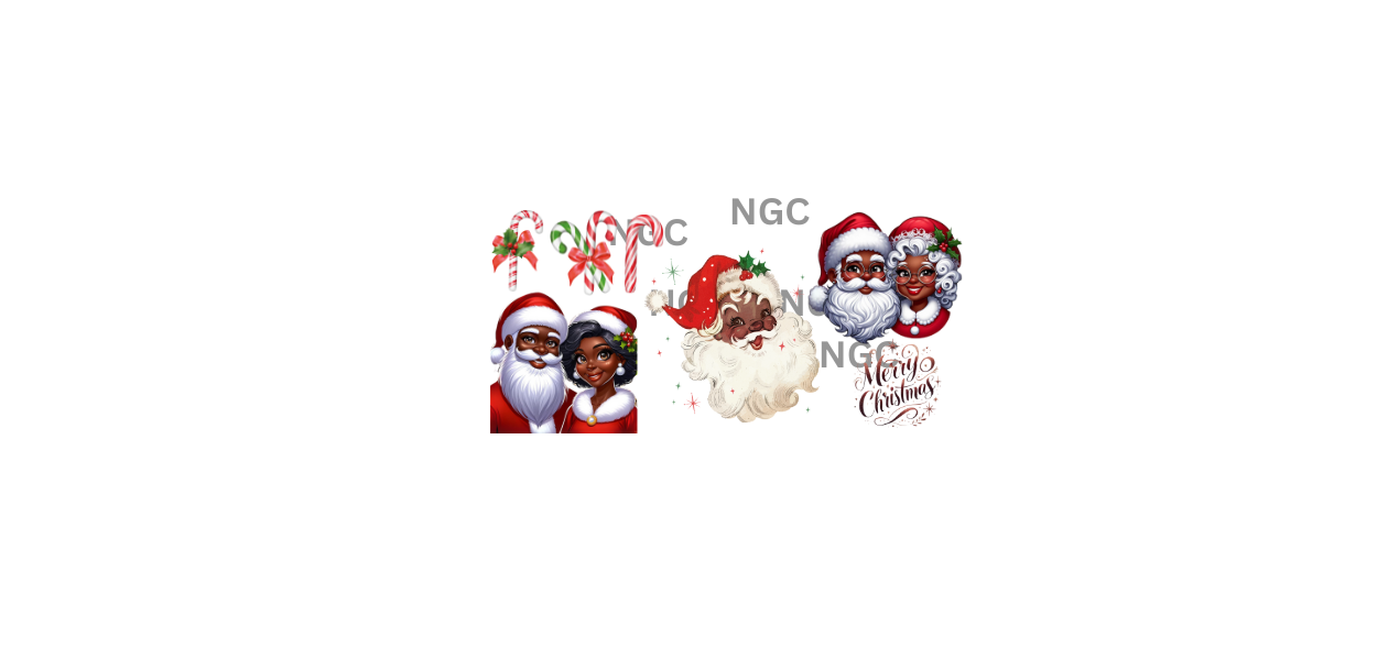 16oz melanin santa elements christmas