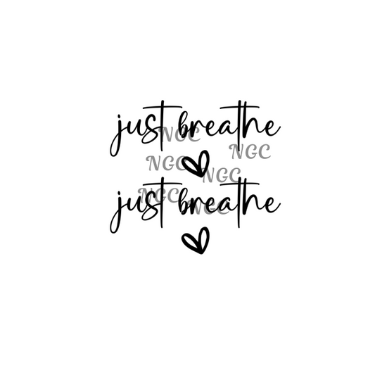 decal just breathe