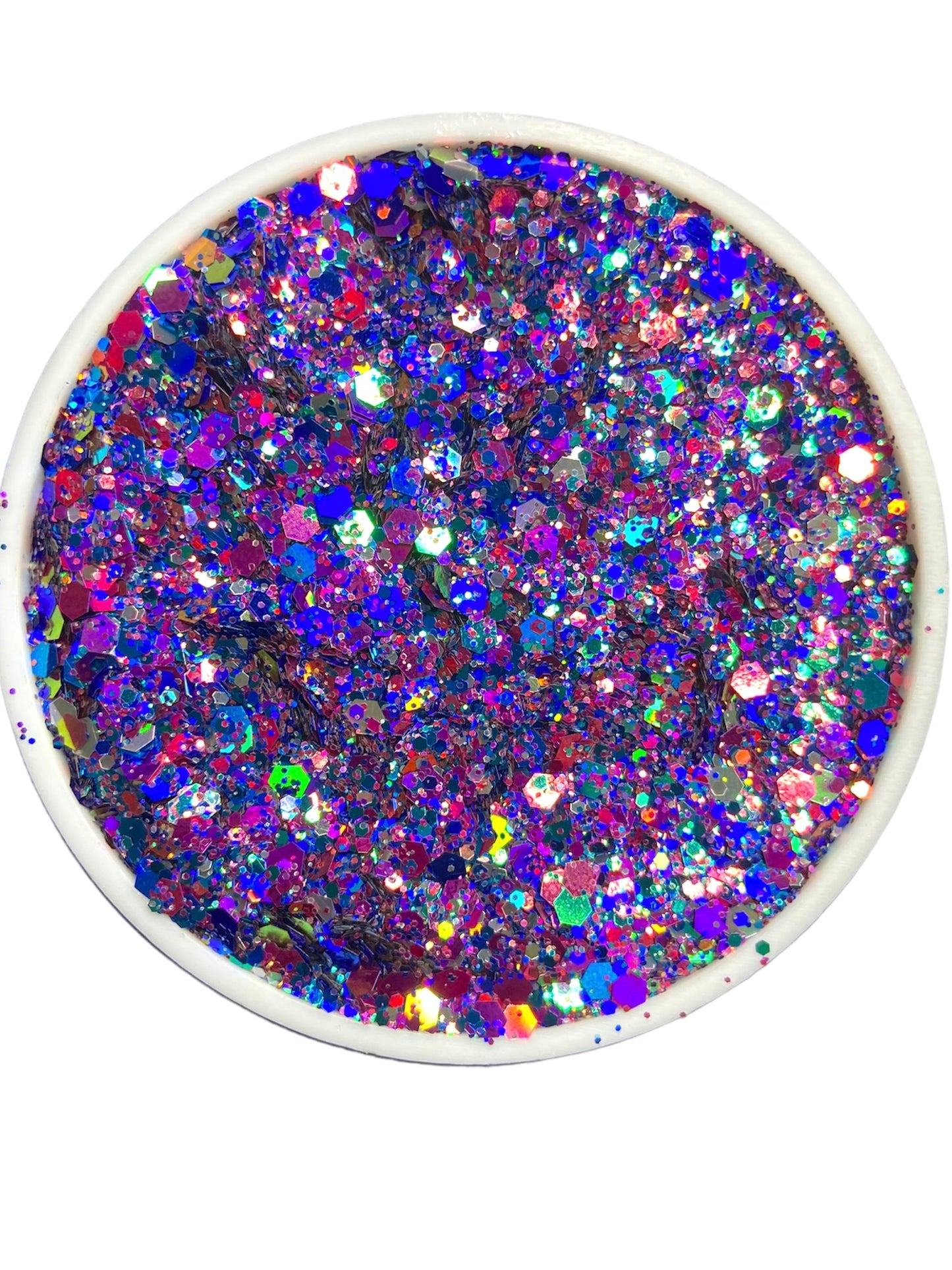 Purple Partytime chunky mix glitter