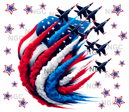 20oz wrap Americana Jets