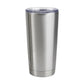 20oz taper tumbler stainless steel with clear lid