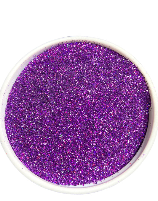 Purple primrose fine glitter custom mix