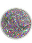 Silver holographic chunky mix glitter