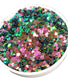 Pink to Green color shift 2MM Hex Cut-Not a Mix